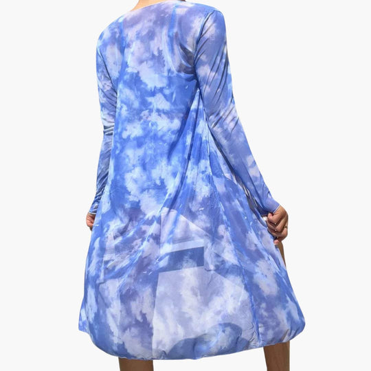 Women’s summer kimono beachwear set with long sleeves