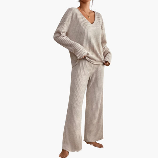 Knit Loungewear Set for Women – Ultra-Soft & Relaxed Fit