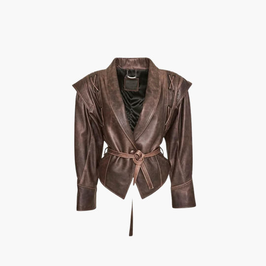 Faux Leather Coat for Women – Chic, Warm & Versatile Outerwear
