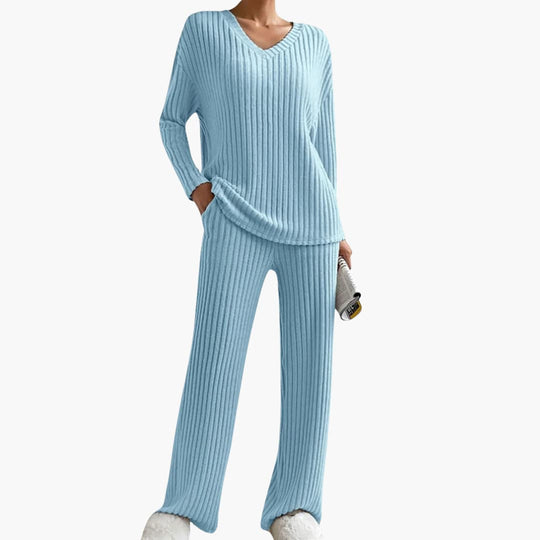Knit Loungewear Set for Women – Ultra-Soft & Relaxed Fit