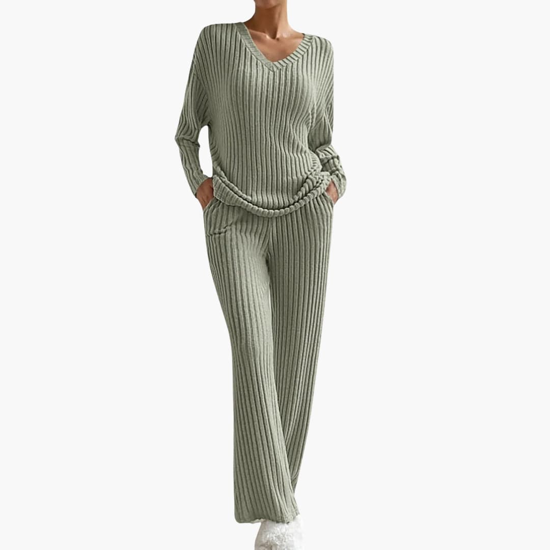 Knit Loungewear Set for Women – Ultra-Soft & Relaxed Fit
