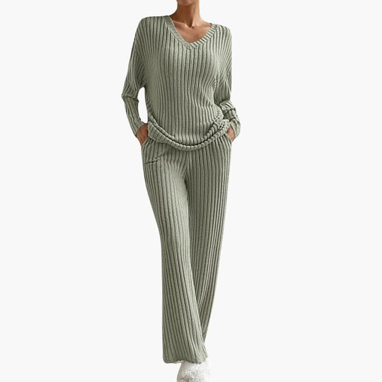 Knit Loungewear Set for Women – Ultra-Soft & Relaxed Fit