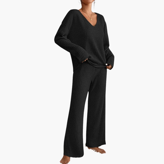 Knit Loungewear Set for Women – Ultra-Soft & Relaxed Fit