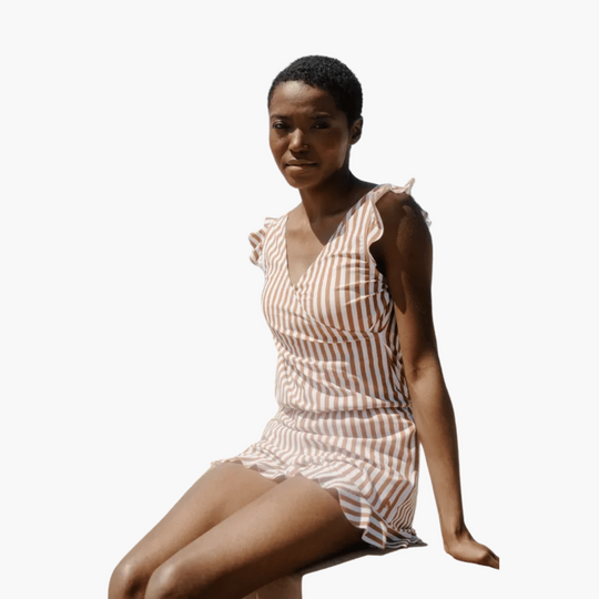 Wrap-Around Swimsuit - Women's Tummy Control Swimwear