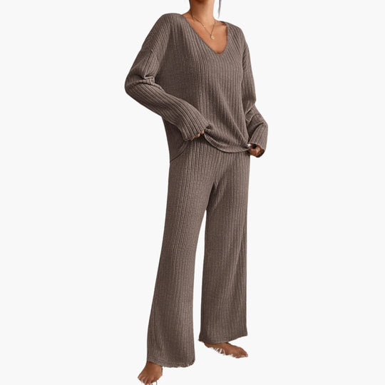 Knit Loungewear Set for Women – Ultra-Soft & Relaxed Fit