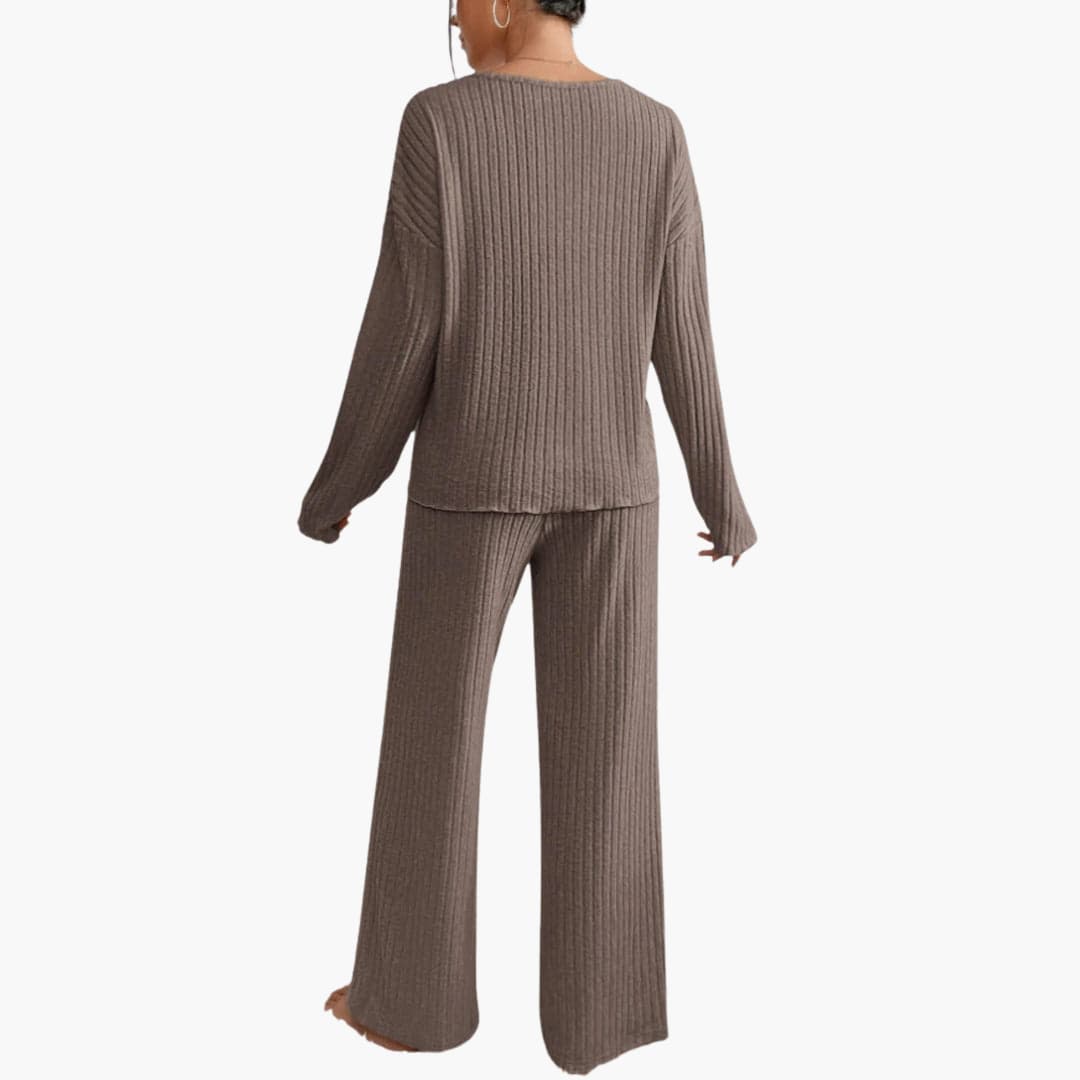 Knit Loungewear Set for Women – Ultra-Soft & Relaxed Fit