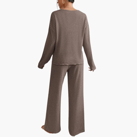 Knit Loungewear Set for Women – Ultra-Soft & Relaxed Fit